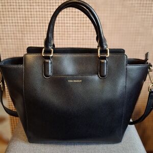 Vera Bradley Black Satchel Bag
